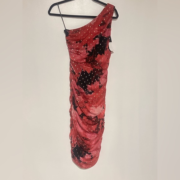 Love by Design Body Con One Shoulder Midi Dress Women - Picture 2 of 3